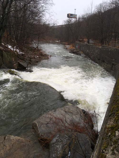 Roaring Brook in Dunmore