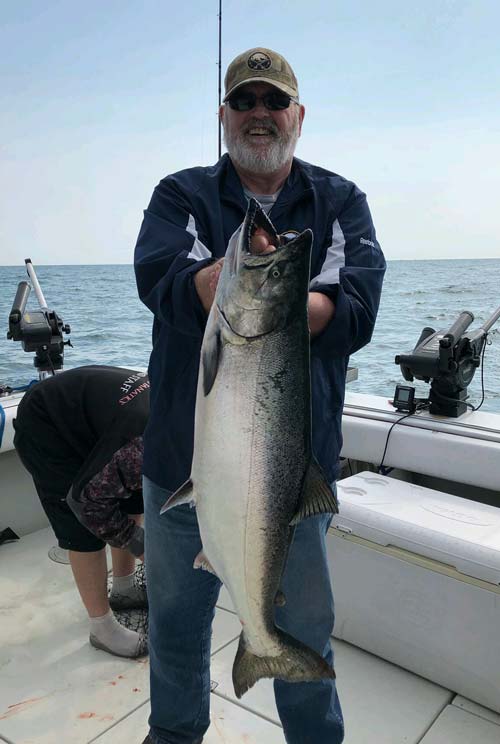 Bob McManigle of NT Sabres alumni big fish