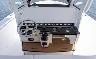 Oversized dash for large MFDs