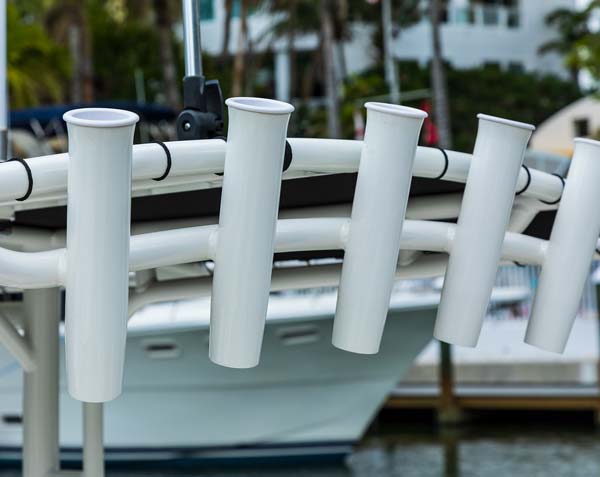 The 190 Montauk's optional Fishing Package 