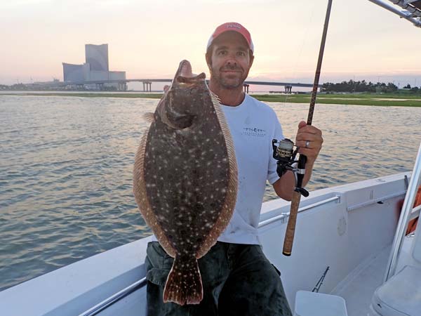 fluke bucktail tactic