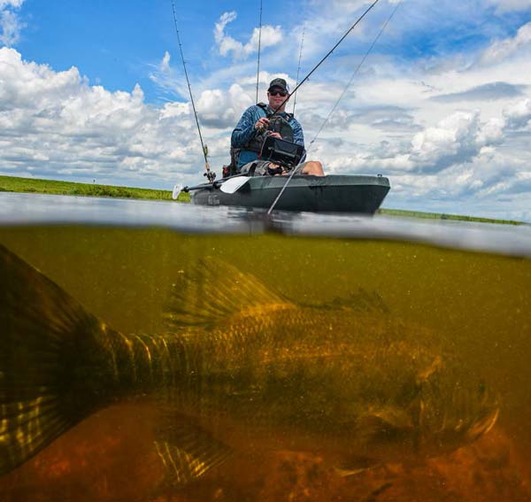 Old Town Topwater Series Fishing Kayaks