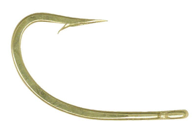 Mustad 9174-BR O&rsquo;Shaughnessy Bronze Hook sizes 5/0 to 7/0
