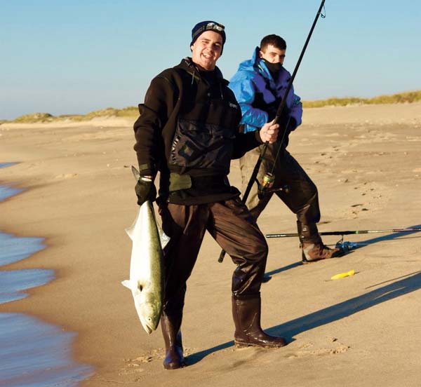 Hither Hills bluefish.