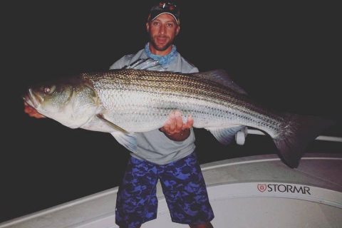 Mike Roy big striper