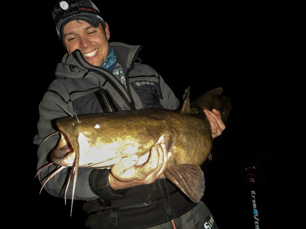 40-pound flathead catfish