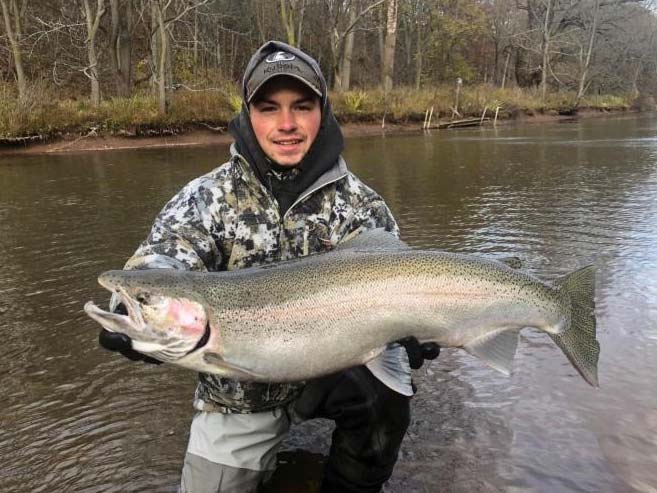 Griffin Howey's steelhead
