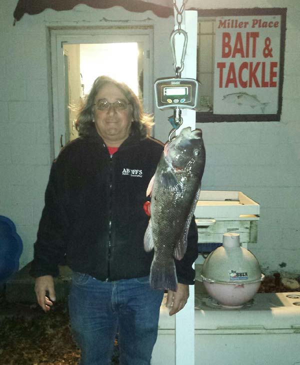 James 7.3-pound blackfish
