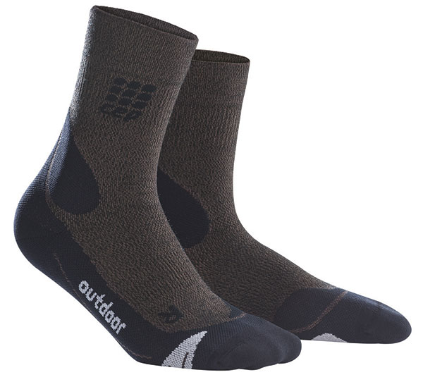 CEP Dynamic + Mid-Cut Outdoor Compression Sock
