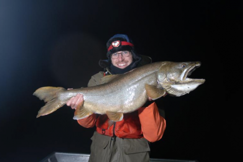 26-Pound Trout Caught and Released by Massachusetts Biologists