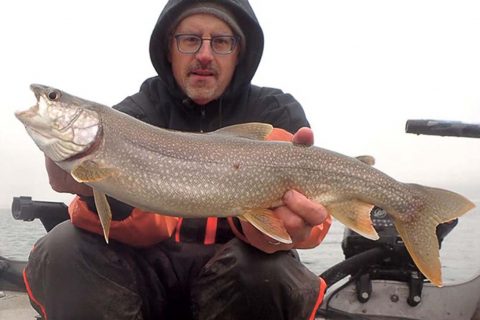 Winter Trout Trolling