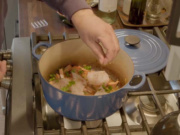 Braised Tautog/Blackfish