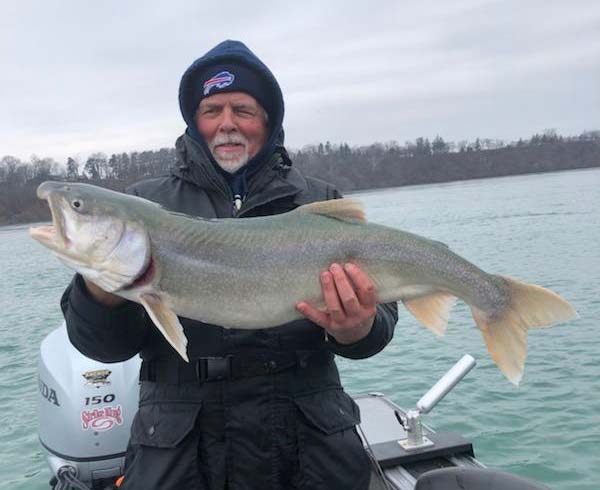 Dan Ettipio lake trout