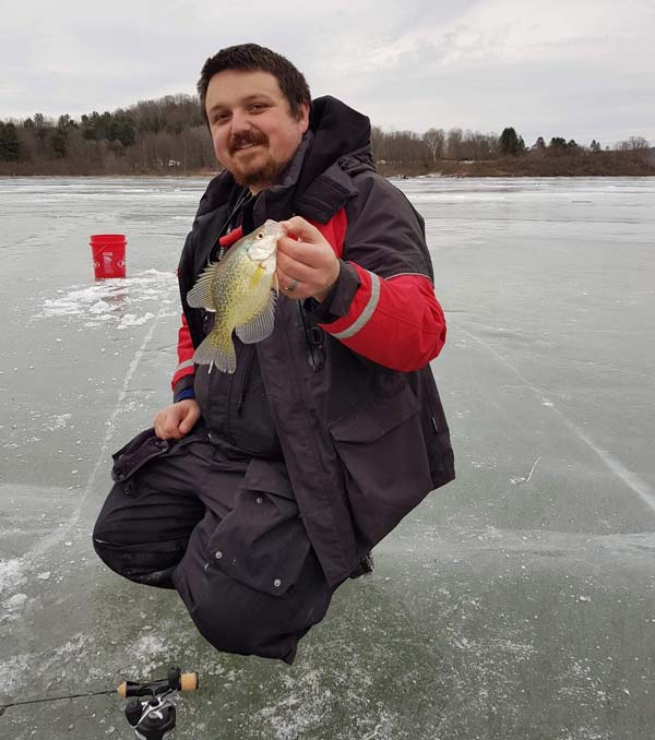 Don Kelly ice crappie