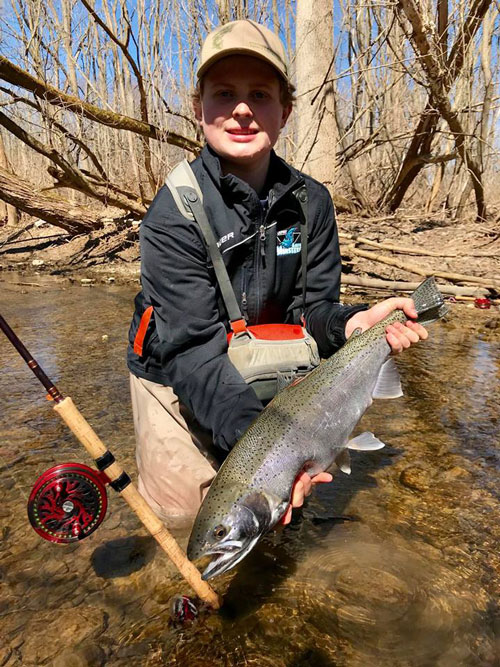 Keegan Walczak steelhead