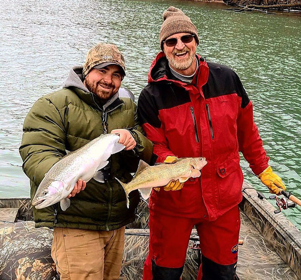 Capt. Nick Calandrelli Bill Blanchard walleye