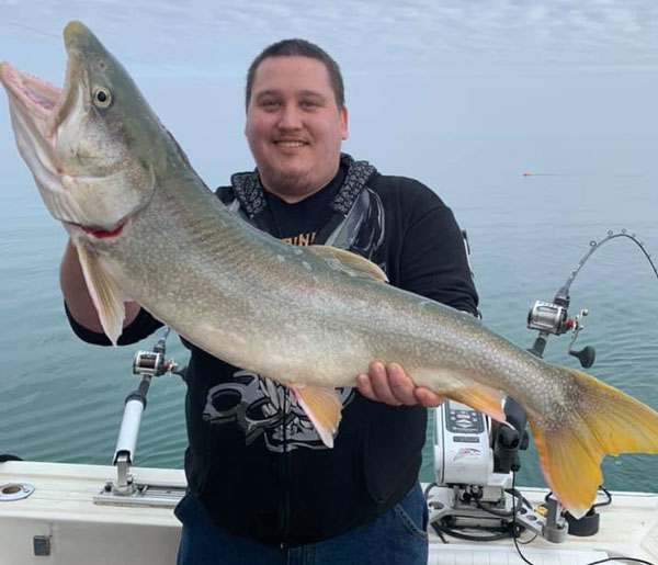 Chris from Lancaster lake trout