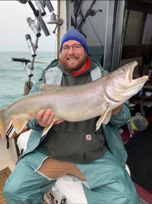 James Elliott lake trout