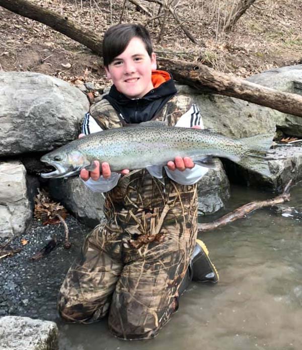 Ethan Bronschidle steelhead
