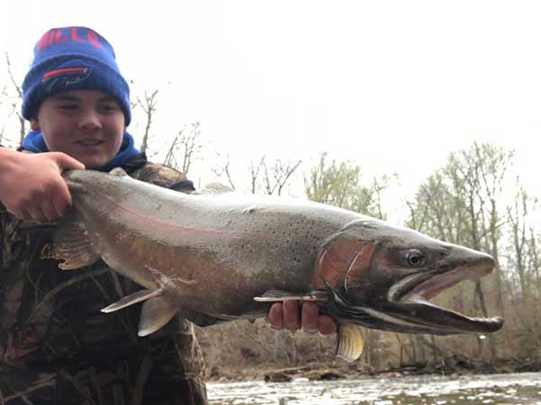 Ethan Bronschidle steelhead