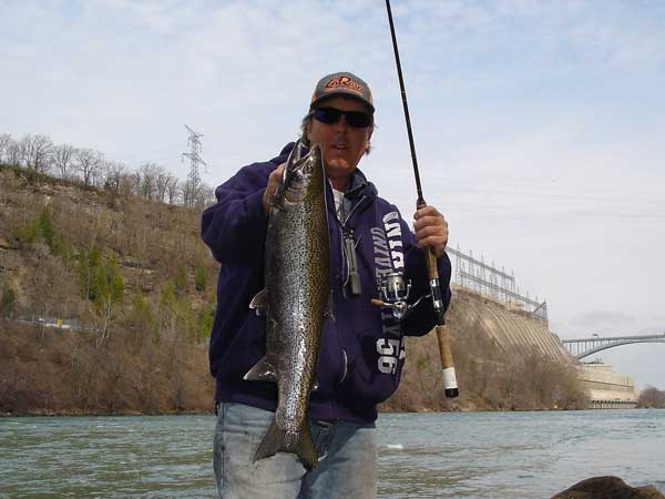 Mike Rzucidlo steelhead