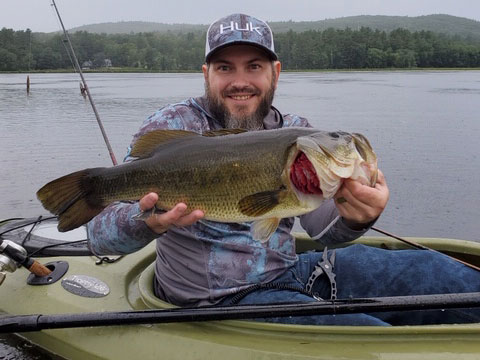 Chad from Dover Marine largemouth bass