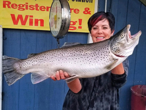 Kim Hubert-Bickel brown trout