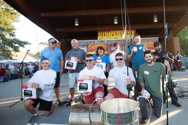 Shore/boat winners