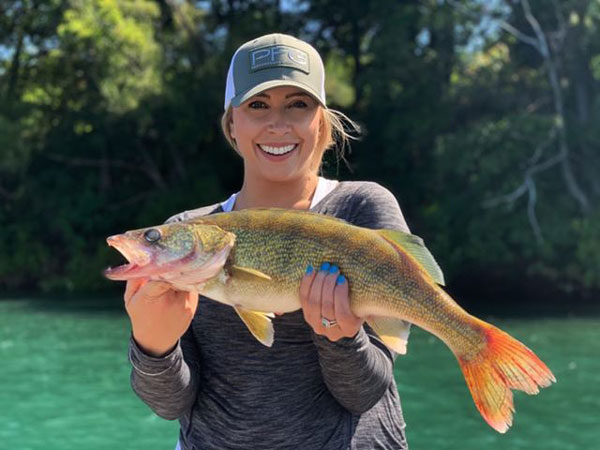 Hannah Buehler walleye