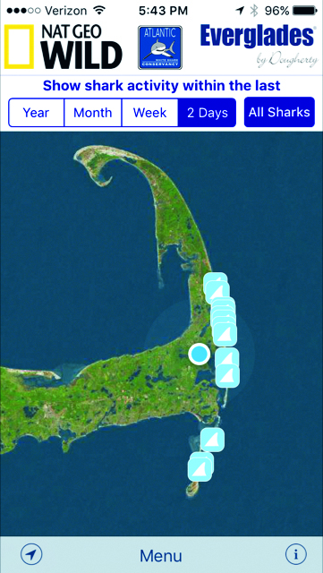 sharktivity app