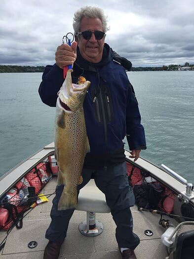 Gary Hall brown trout