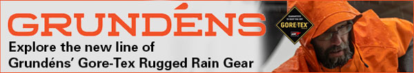 Grundens Gore-Tex rain gear