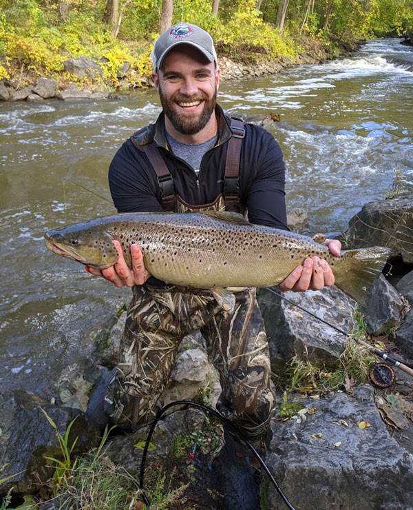 John Harrington brown trout