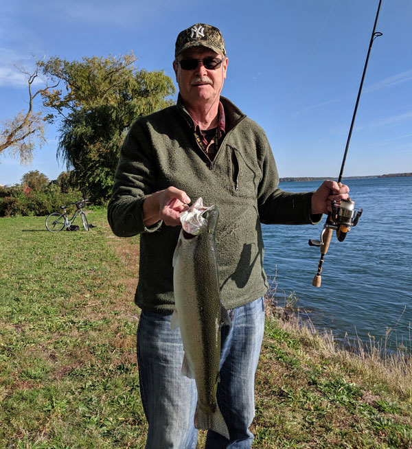 Mayor Paul Dyster steelhead