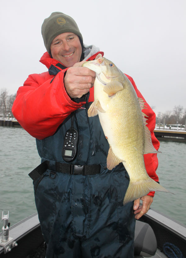 Capt. Chris Cinelli smallmouth bass