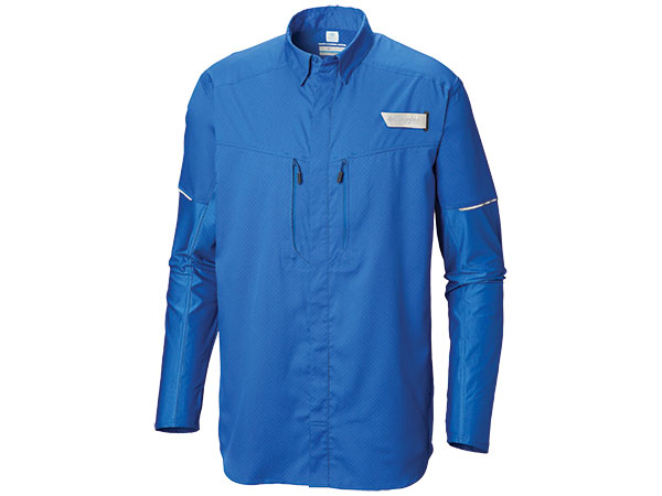 Men&rsquo;s PFG Force XII Zero Long-Sleeve Hybrid Shirt