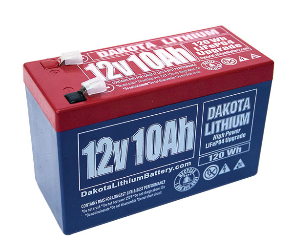 Dakota Lithium 12v 10Ah Battery