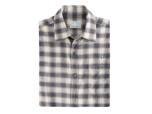 Fish Hippie Cape Island Check Button-down