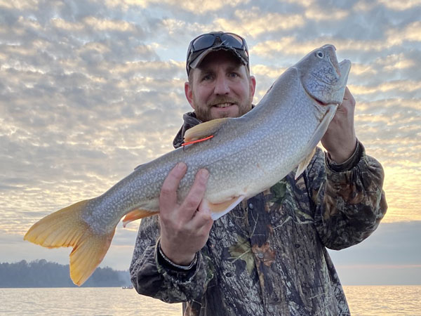 Jason Hagg lake trout
