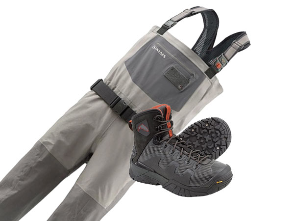 Simms G4 Pro Waders and G4 Pro Wading Boots