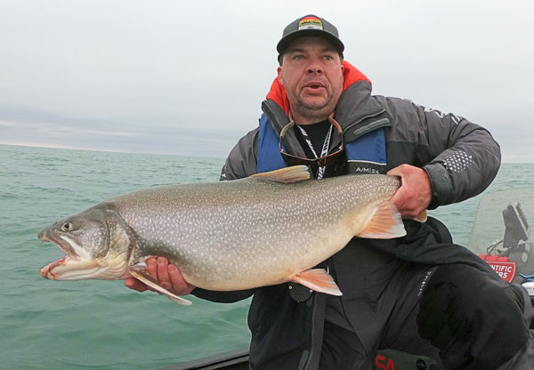 Jeff Pierce lake trout