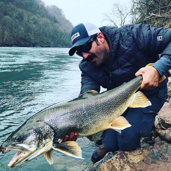 Mike Marisa lake trout