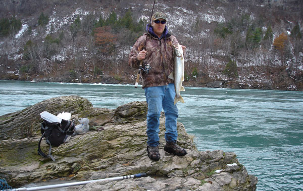 Mike Rzucidlo steelhead 