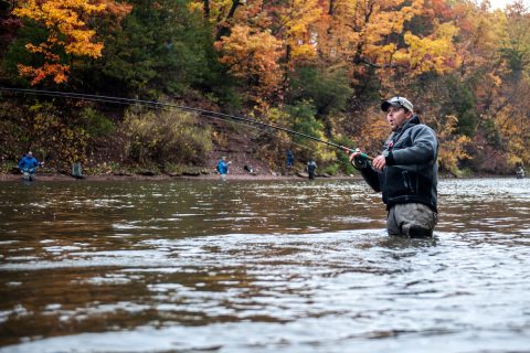 Jimmy Fee centerpin fishing