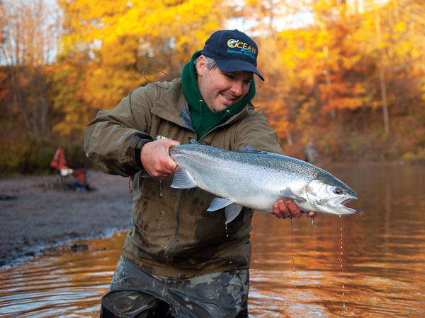 Diorio with steelhead