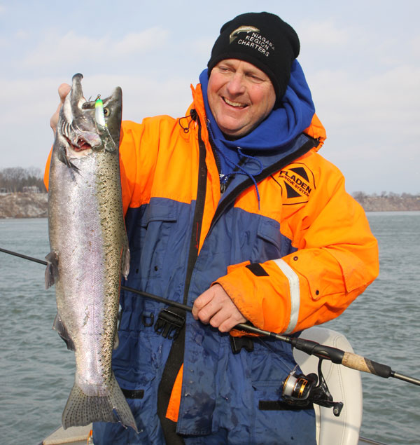 Capt. Frank Campbell steelhead