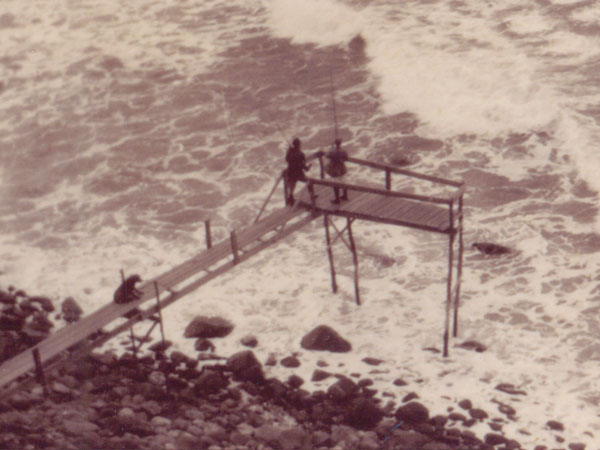 Squibnocket Bass Club stand