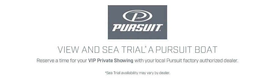 Pursuit sea trial