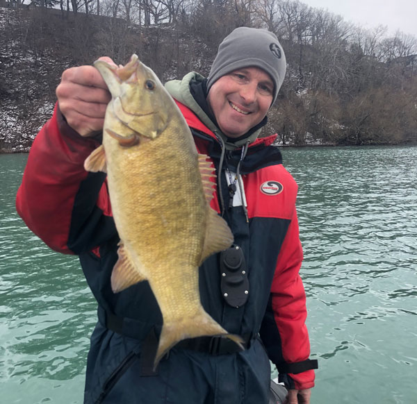 Capt. Chris Cinelli smallmouth