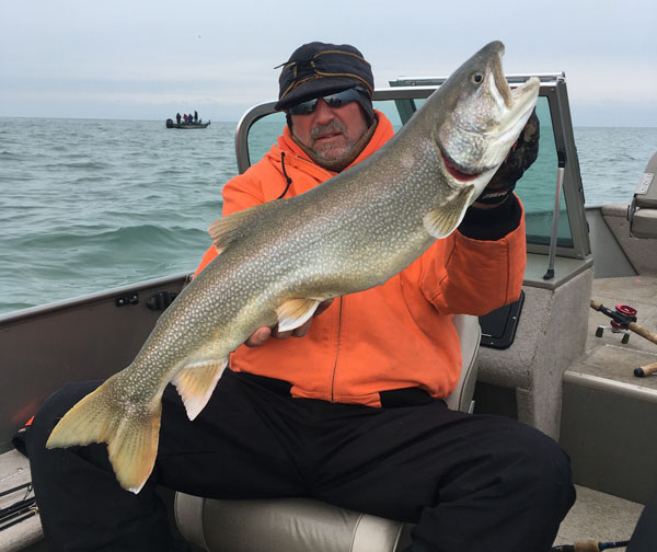 Dave White lake trout